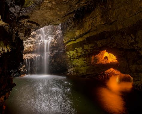 Premium Photo Smoo Cave Is A Large Combined Sea Cave And Freshwater