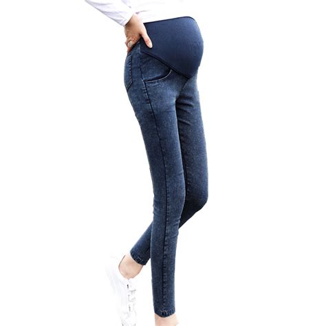 Maternity Jeans Skinny Belly Care Pants For Pregnant Women Maternity