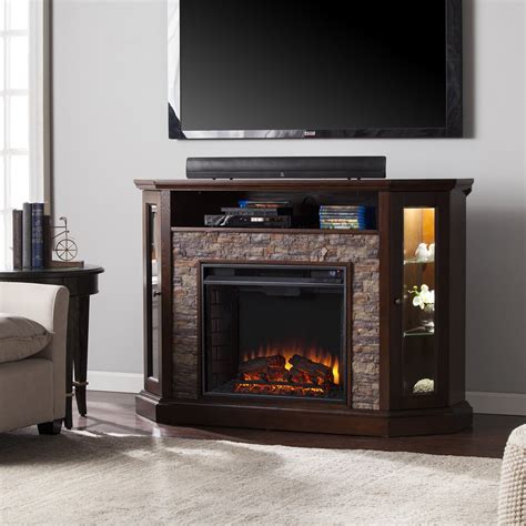 Three Posts Brickstone Corner Convertible Electric Fireplace And Reviews