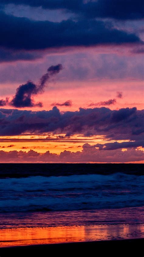 1080x1920 Nature Photography Ocean Seascape Silhouette Sky