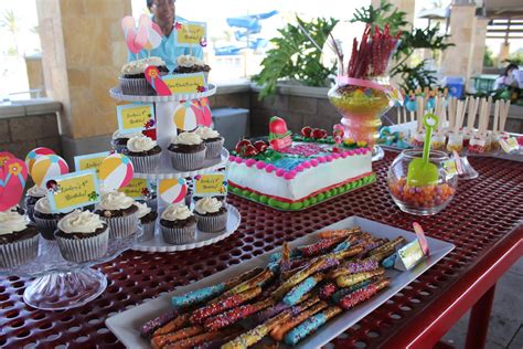 Chezmaitaipearls Birthday Party Table Decoration Ideas For Adults