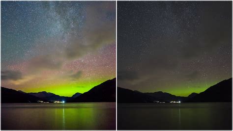 Photographer Captures Milky Way And Aurora Over Loch Lomond Stv News