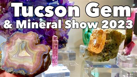 Tucson Gem Mineral Show 2023 Main Event W Black Opal Direct Agates