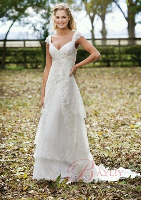 Simple Yet Beautiful Perfect Outdoor Wedding Dress Wedding Dresses Lace