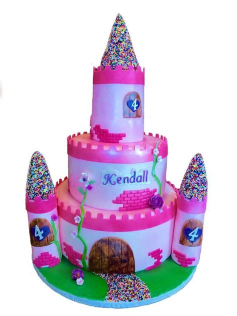 Princess 4th Birthday Cake
