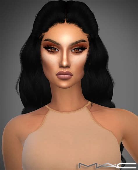 Glow Kit Face Highlighter At Mac Cosimetics Sims 4 Updates Sims