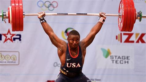 June 4 2019 Team Usas Cj Cummings Lifted A Junior World Record 192kg