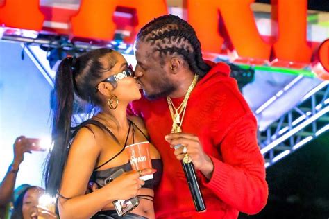 aidonia wife kimberly megan turn out for his first performance since son s death dancehallmag