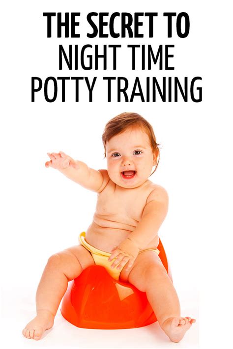 The Secret To Successful Night Time Potty Training