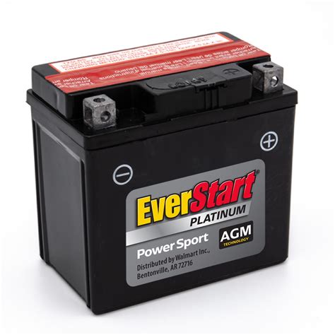 Buy Everstart Agm Powersport Battery Group Size Es 5lbs 12 Volt70