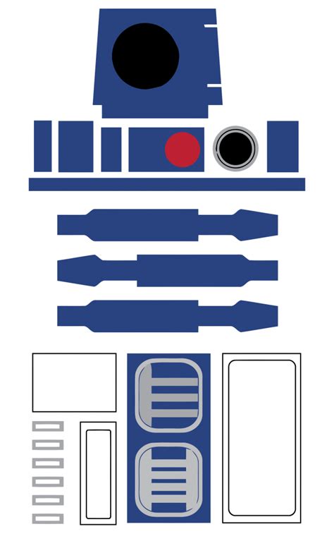 Star Wars R2 D2 Favor Bag Printable Stoom Trooper Wills Bd Star