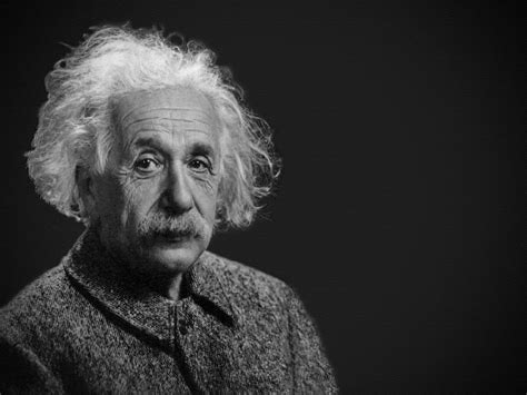 Hd Wallpaper Albert Einstein Grayscale Photo Portrait Theoretician