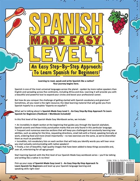 Mua Spanish Made Easy Level 1 An Easy Step By Step Approach To Learn Spanish For Beginners