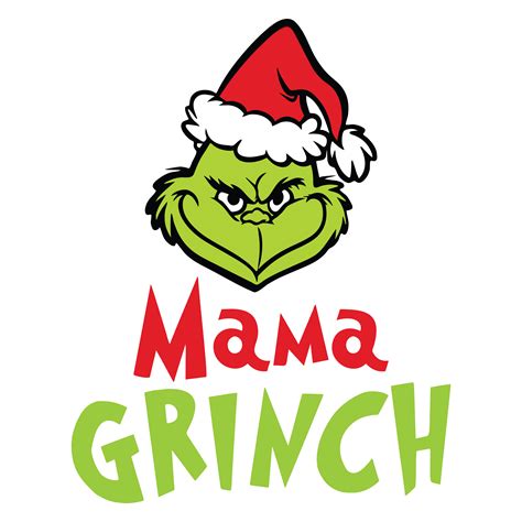 Mama Grinch Face Svg Grinch Christmas Svg The Grinch Svg Inspire