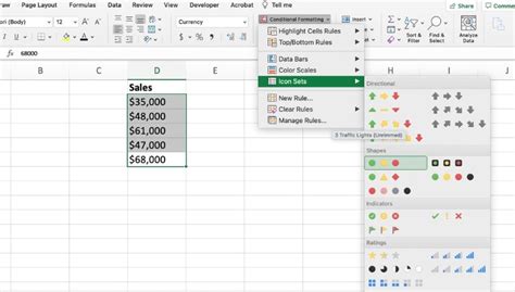 How To Add Icon Sets In Excel Easy Excel Tutorial Excelypedia