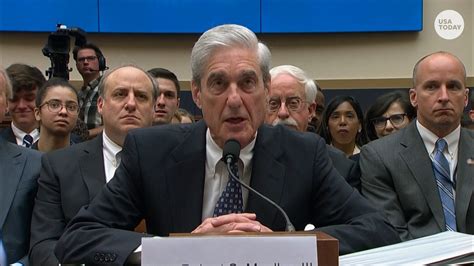 robert mueller says his investigation is not a witch hunt