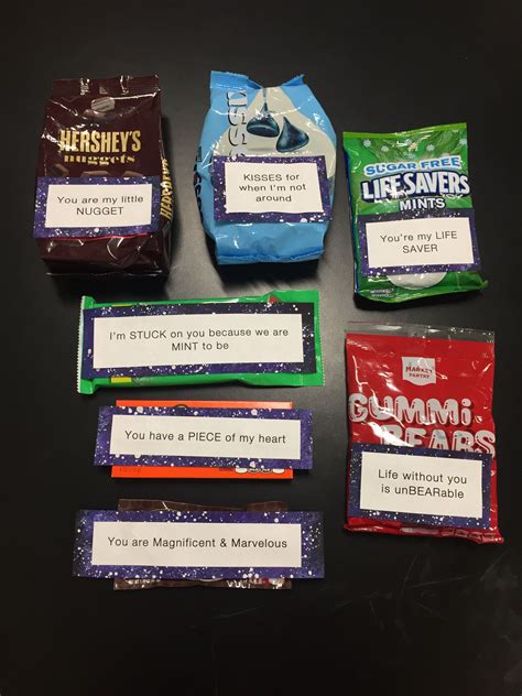 Life savers—those sweet, unmistakable rolls of hard candies with the hole in the center—have been a quintessential american candy since the early 1900s. Perfect Candy Puns Hershey's Nuggets: You are my little ...