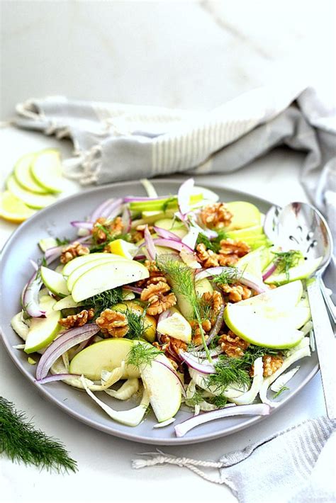 Fennel Apple Salad Delightful Mom Food Healthy Gluten Free Recipes