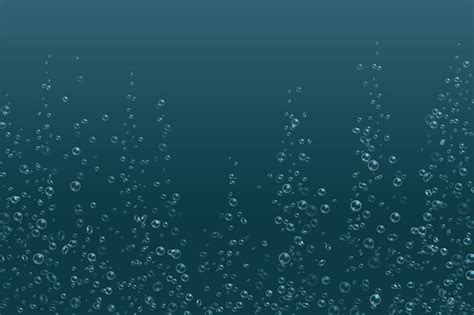 Bubbles Underwater Texture Fizzy Sparkles In Water Sea Aquarium Oc