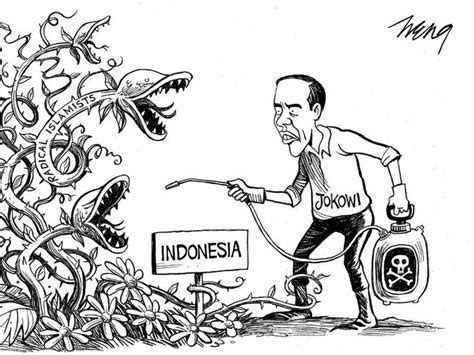 Gambar Sketsa Karikatur Jokowi 50 Koleksi Gambar