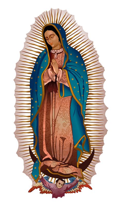 Virgen Maria Png Virgen De Guadalupe Clipartvirgen De Guadalupe Png
