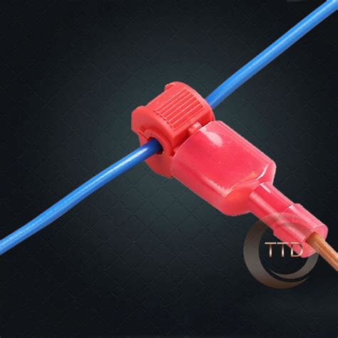 Buy Freeship 20setsx Red 22 18 Awg T Taps And Male Wire