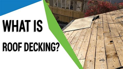 What Is Roof Decking YouTube