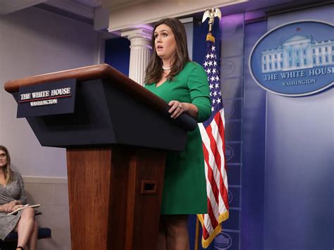 Watch Live Stream Sarah Huckabee Sanders Delivers White House Press