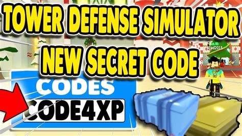 Leaking (and possibly even using) any codes that are not meant to be used yet (such as codes intended for release by a public figure) will result in a ban on the official tds discord and tds wikia as per request of the developers. *NEW* SECRET CODE IN TOWER DEFENSE SIMULATOR ROBLOX - YouTube