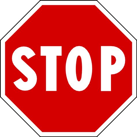 Fileitalian Traffic Signs Fermarsi E Dare Precedenza Stopsvg