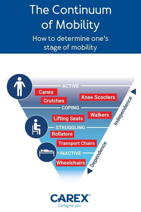 The Continuum Of Mobility A Guide To Decreased Mobility Continuum