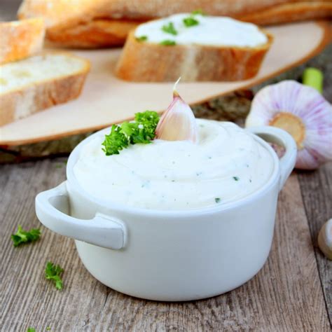 Knoblauchcreme