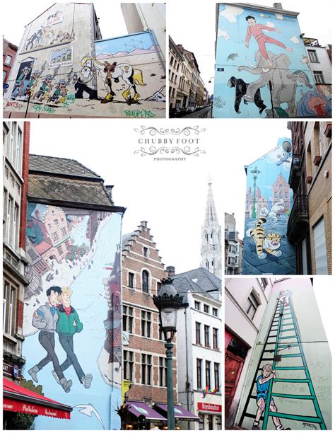 Crystal Ship Comic Strip Tour Brussels Murals 2009