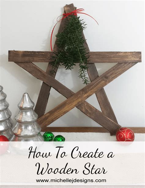 See what makes us the home decor superstore. How to Create a Wooden Star | Michelle James Designs