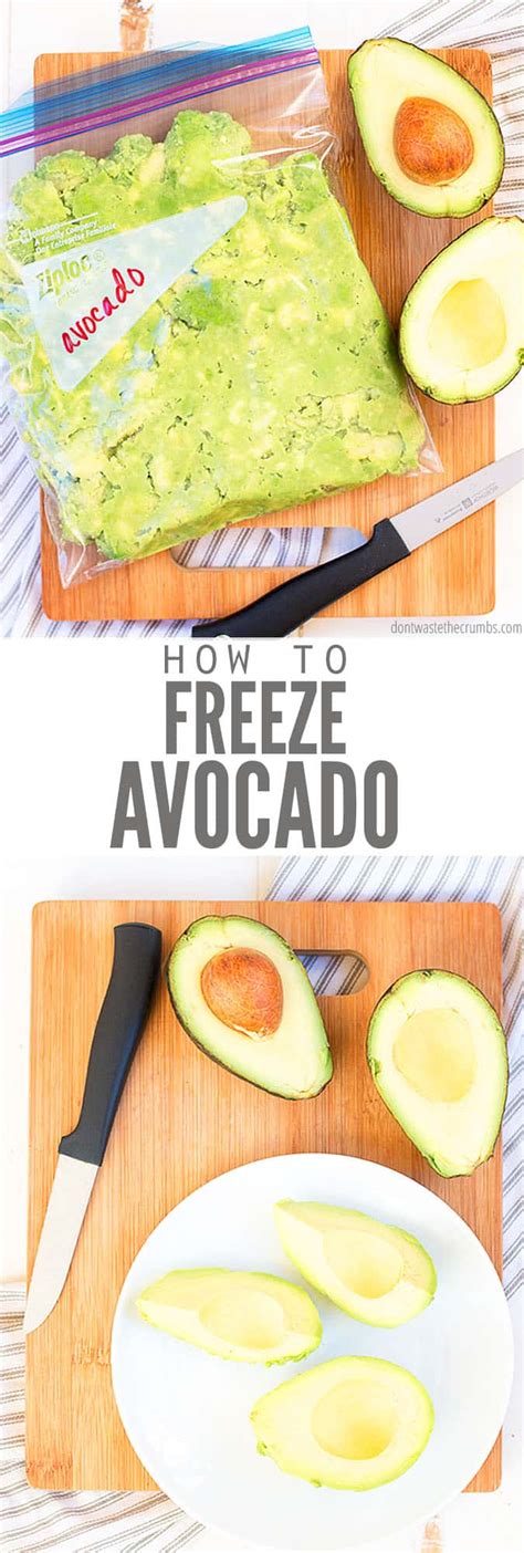 How To Freeze Avocado Dont Waste The Crumbs