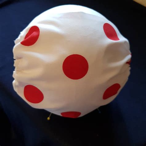 Handmade Red Nose Day Spotty Face Mask Raising For Comic Etsy