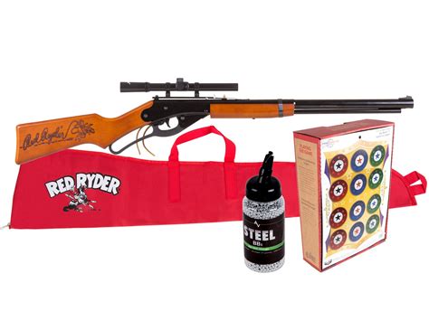 Improve your shooting and hours of fun all at once with the daisy red ryder 25 count shooting gallery targets. Daisy Red Ryder Lasso Scoped BB Rifle Kit. Air rifle ...