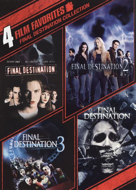 Final Destination Collection 4 Film Favorites Ws 2 Discs Dvd