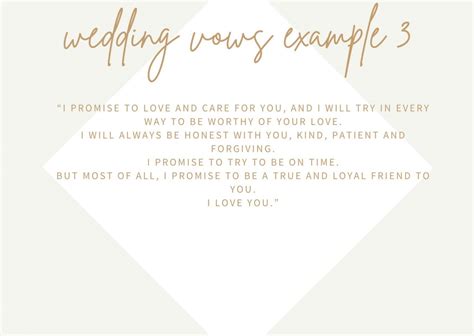 Real Wedding Vows Examples To Steal Weddingsonline