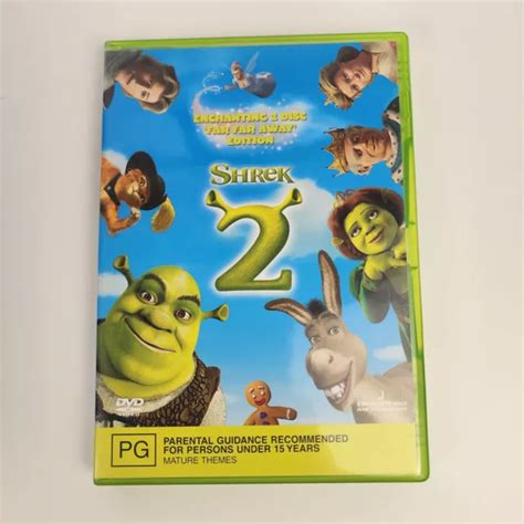 Shrek 2 Dvd 2004 Animation Comedy Childrens Region 2 And 4 495 Picclick