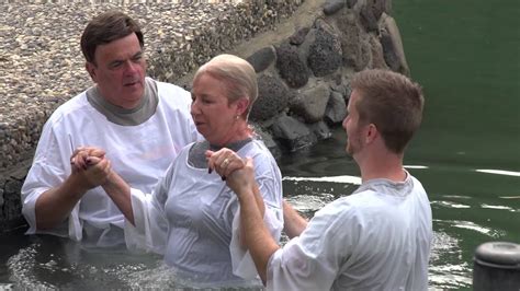 Baptism In The Jordan River Youtube