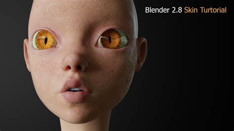 Realistic Skin Tutorial In Blender 28 Youtube