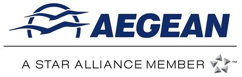 No copyright infringement intended, fair use. Aegean Airlines Logo | Airline/Airways Logos | Pinterest