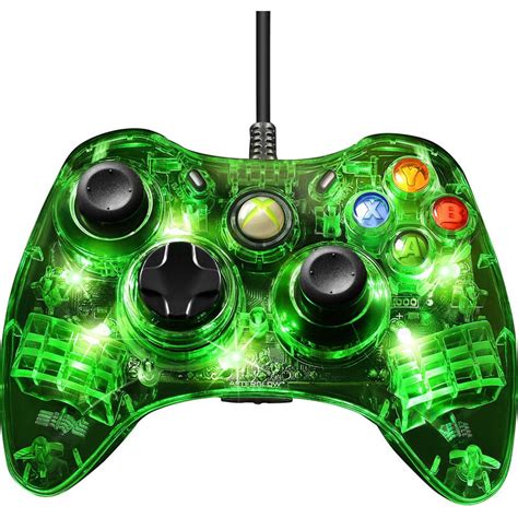 Pdp Afterglow Wired Controller For Xbox 360 Green