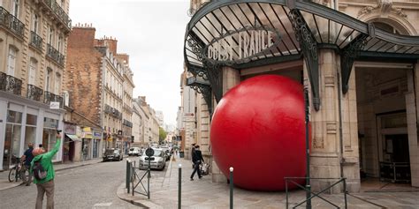 The Giant Red Ball Thats Touring The Globe In The Name Of Art Huffpost