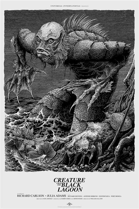 Creature From The Black Lagoon By Brandon Holt In 2020 Black Lagoon
