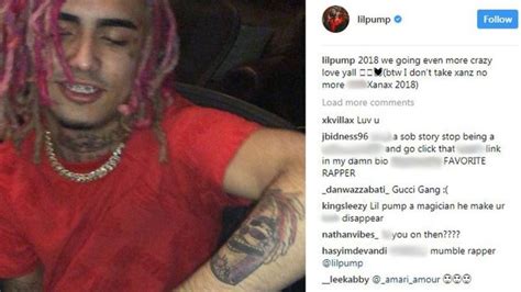 Rapper Lil Pump Says He S Not Taking Xanax In 2018 BBC News