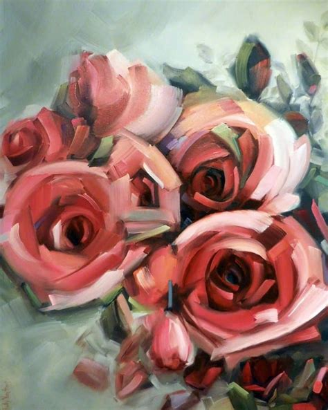 The Making Of A Rose Painting Video Holly Van Hart