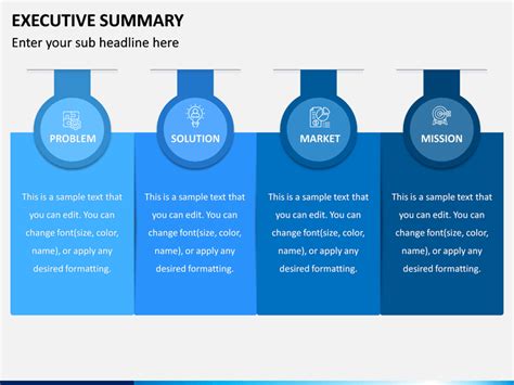 Executive Summary Powerpoint Template Ppt Slides Sketchbubble