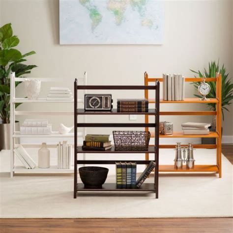 Mission Folding Bookcase For Your Book Collection